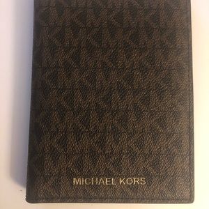 Authentic Michael Kors jet set passport holder/wallet